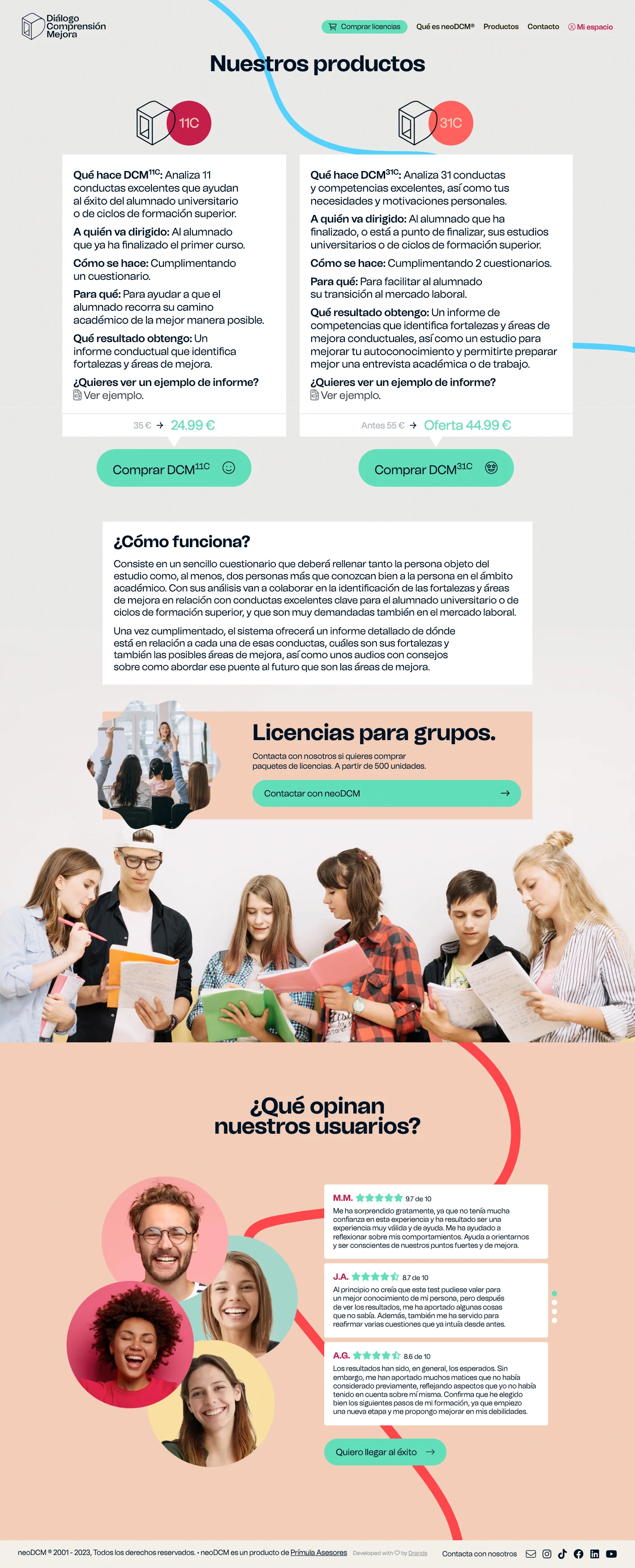 DCM - Online software for university competency analysis