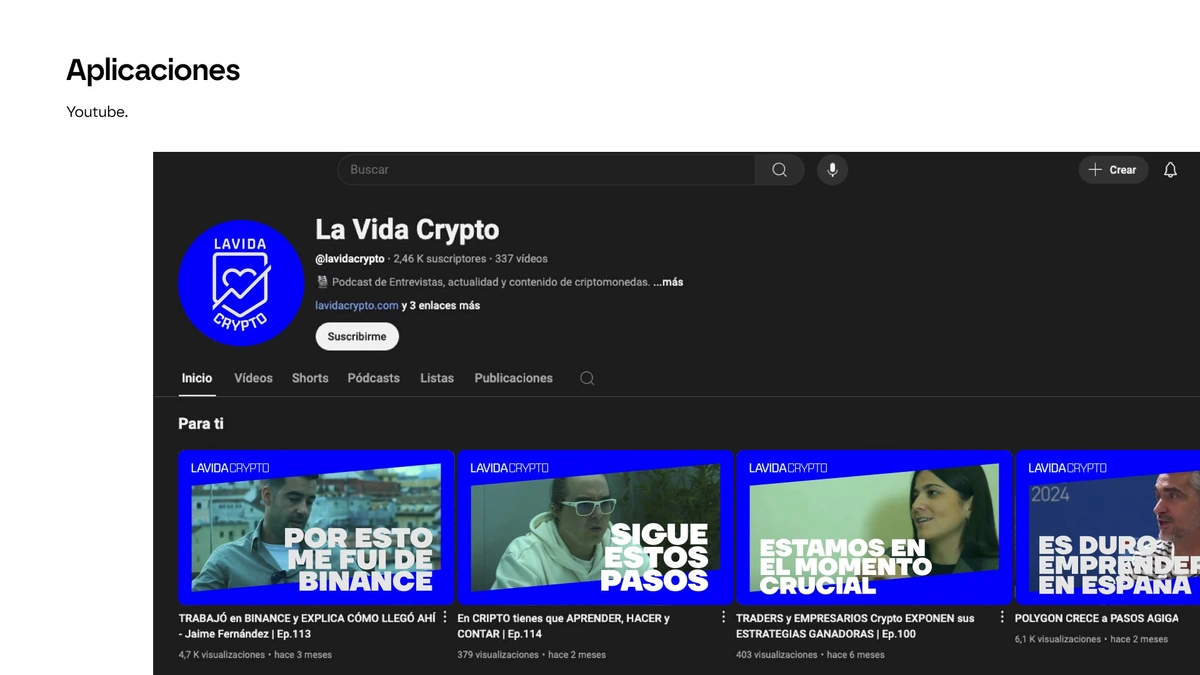 Lavida Crypto - Branding