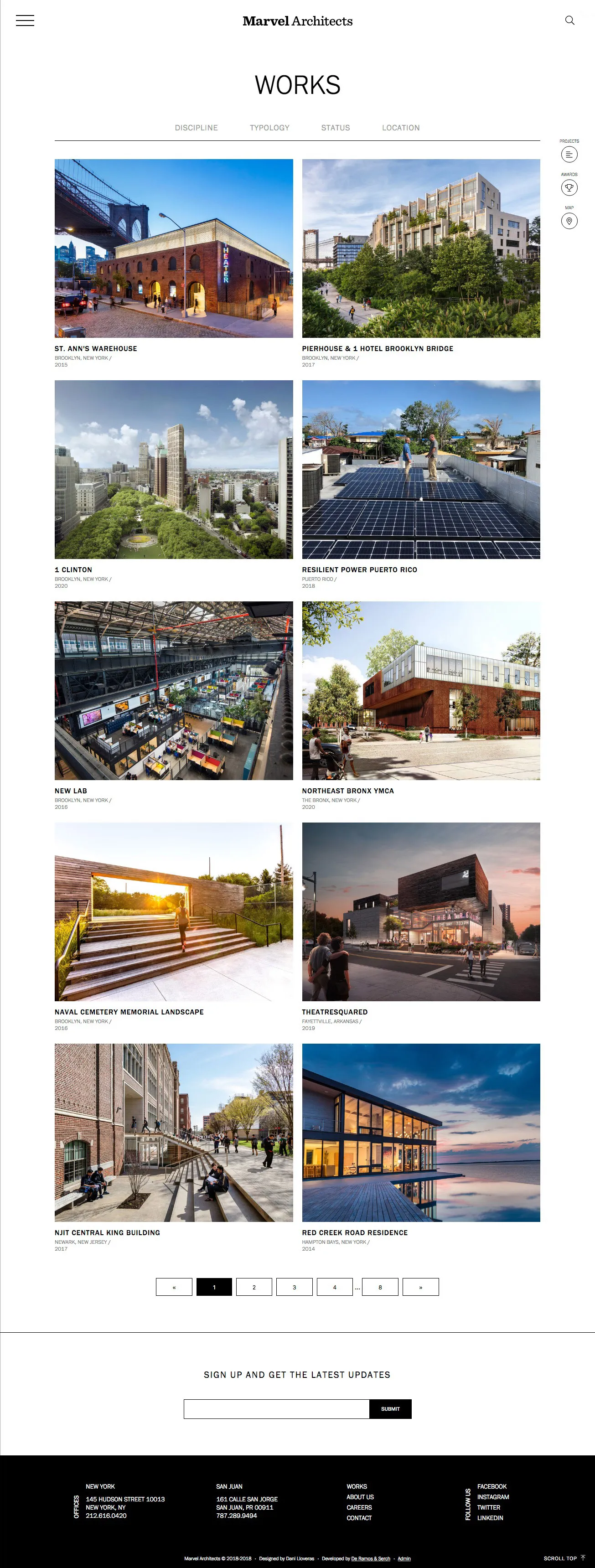 Marvel Architects - Custom intranet for an architecture firm