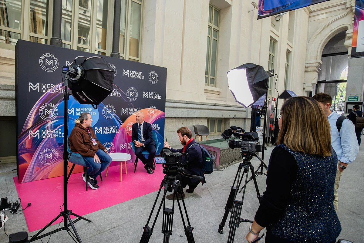 MERGE Madrid - Branding for a Web3 and Blockchain convention