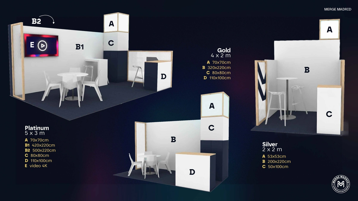 MERGE Madrid - Branding for a Web3 and Blockchain convention