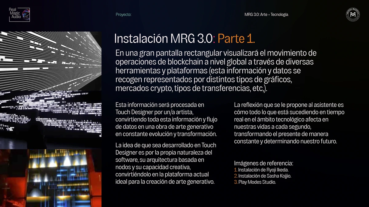 Real Magic Audio - Branding and website for immersive sound studio