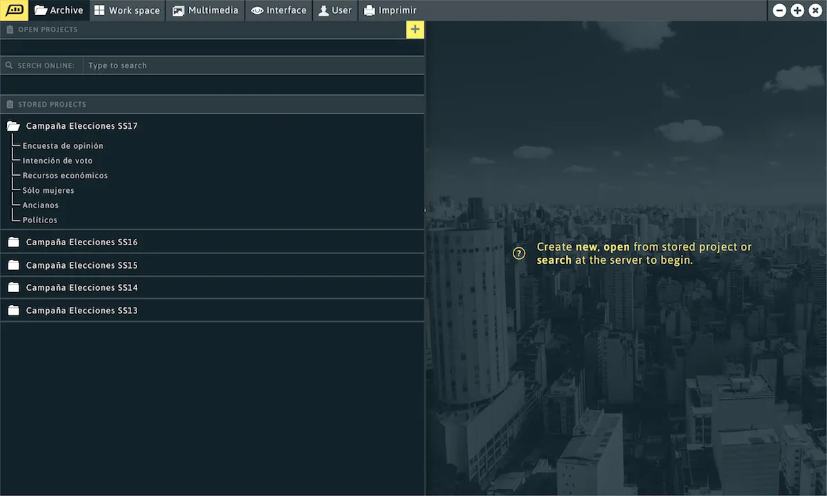 Reportty - Complete redesign of a suite of programs focused on electoral statistics