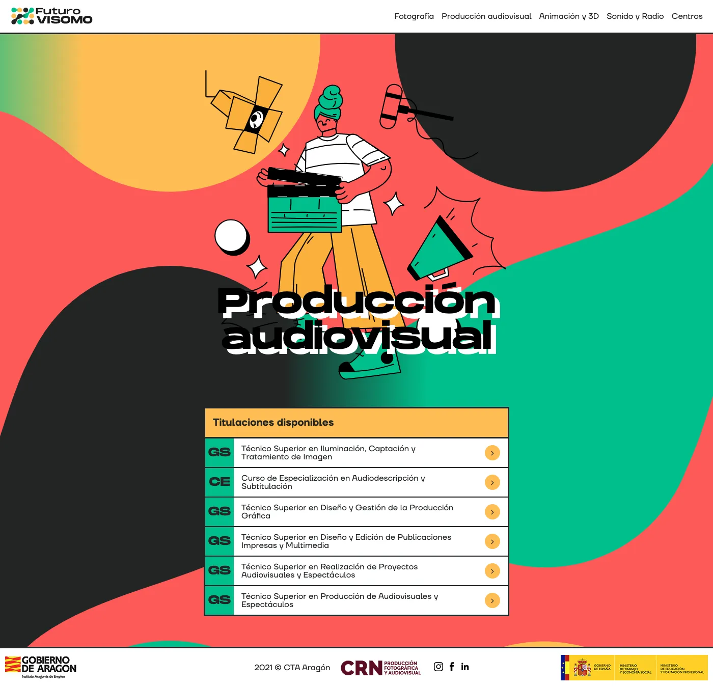 Futuro Visomo - Consulting and Branding to promote image and sound studies.