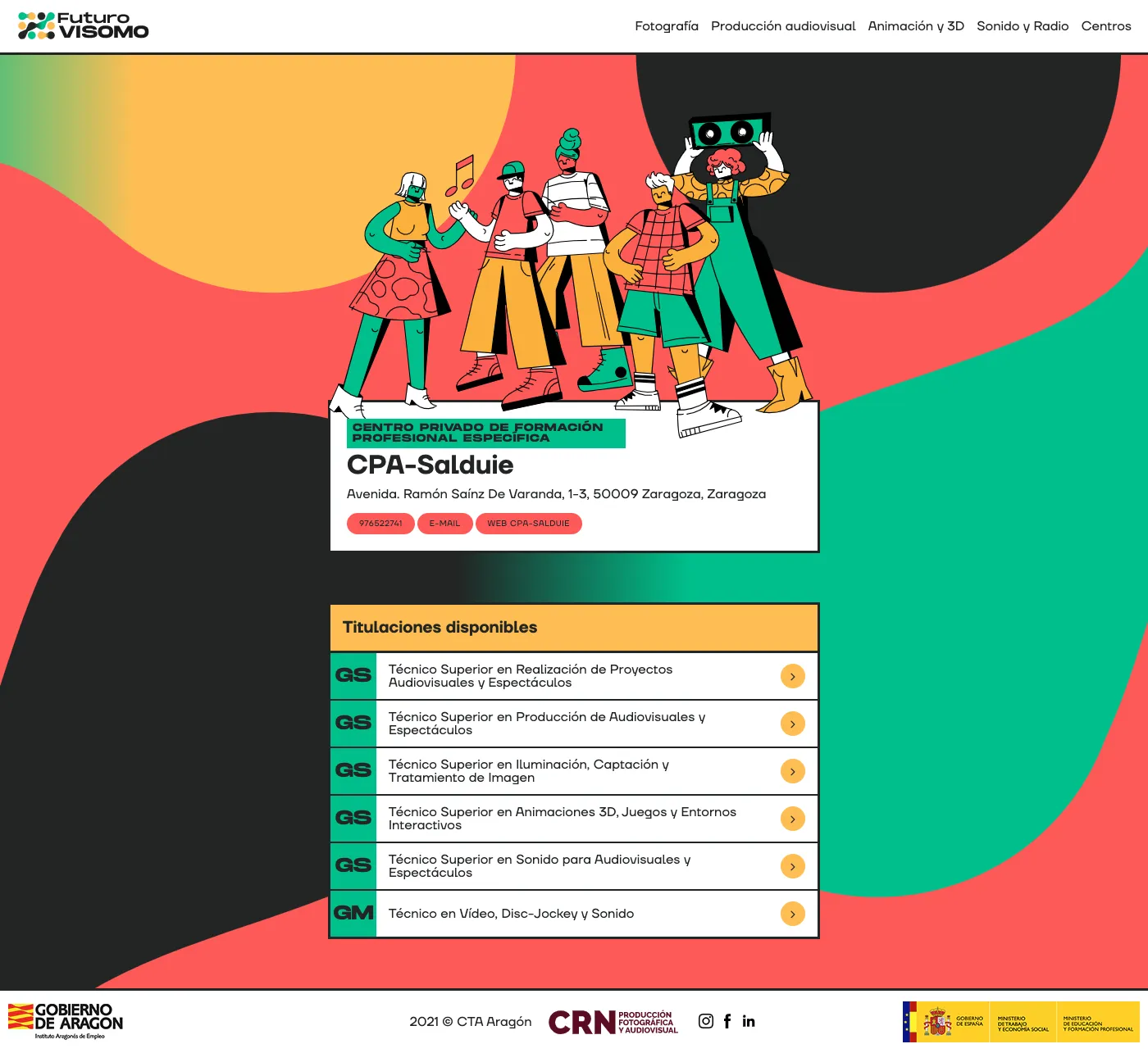 Futuro Visomo - Consulting and Branding to promote image and sound studies.