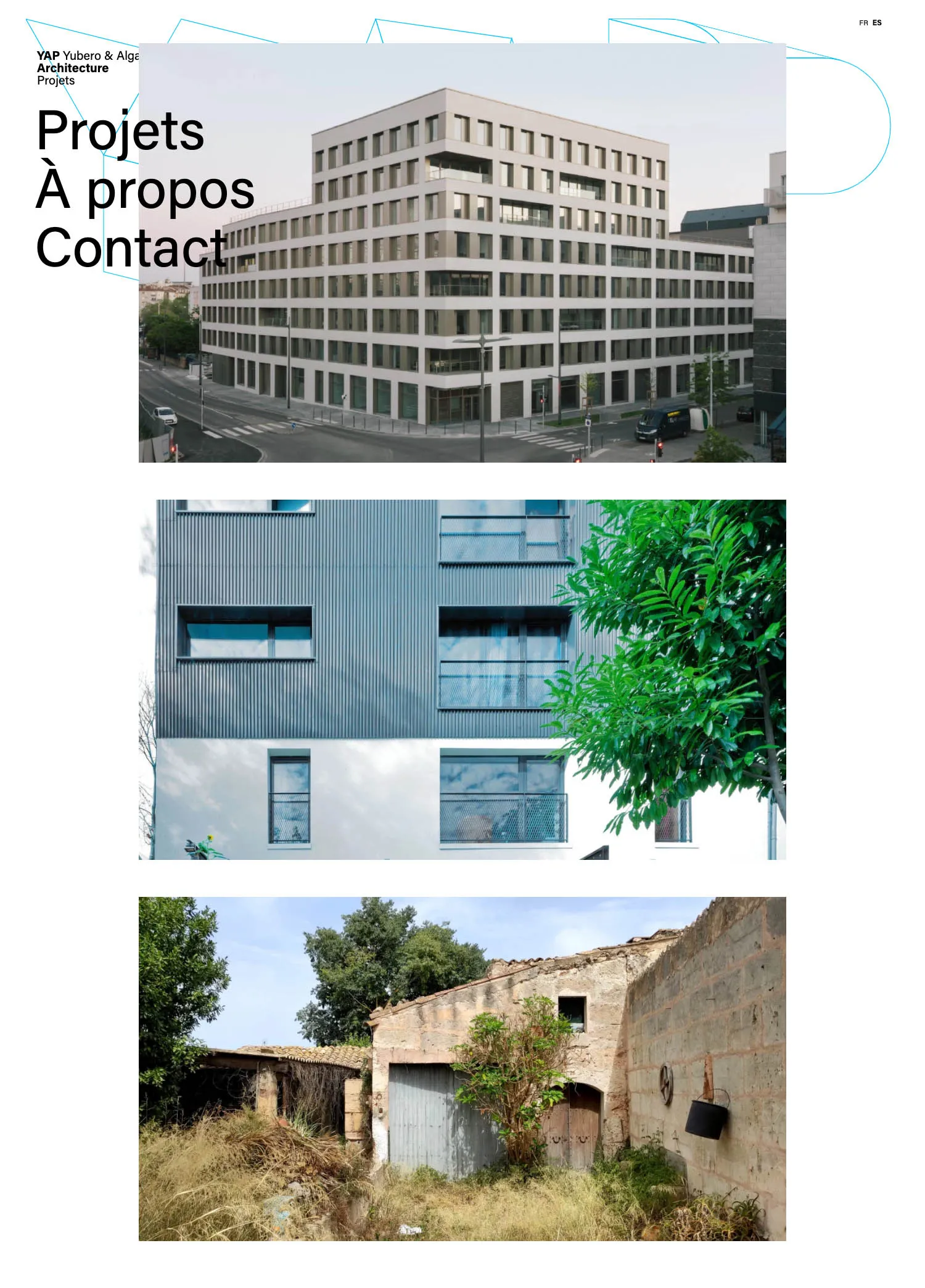 YAP Architecture - Project portfolio of architects Lydia B. Yubero and Cristina S. Algarra based in France.